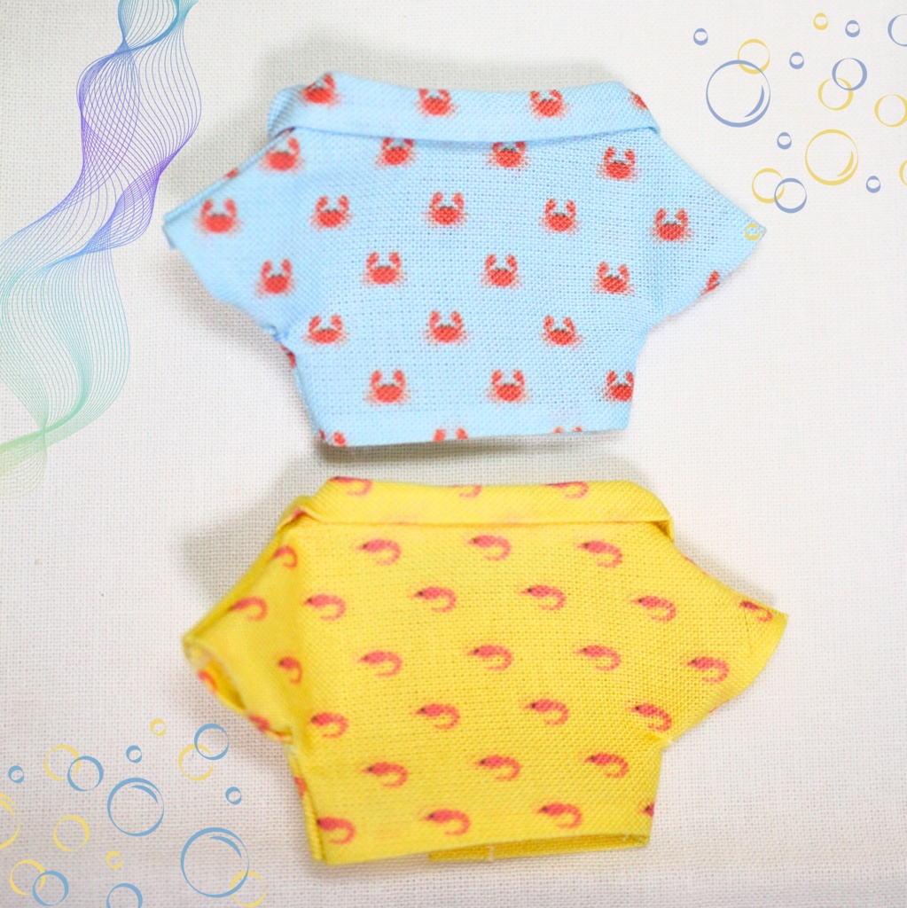 かにシャツ・えびシャツ