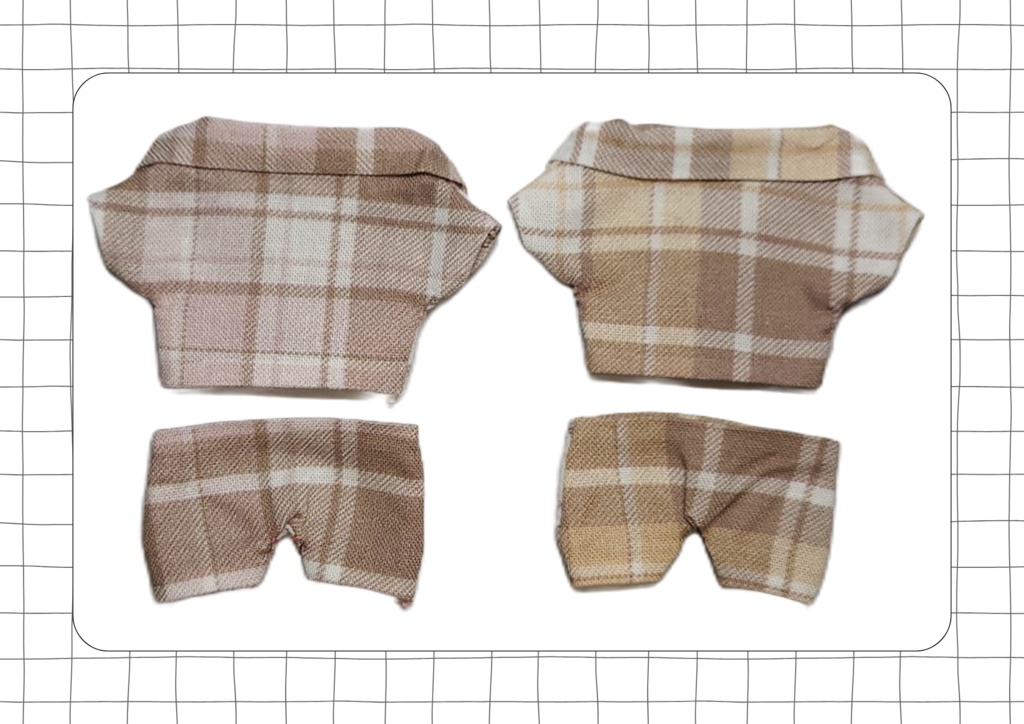 チェック柄 ジャケットセットアップ