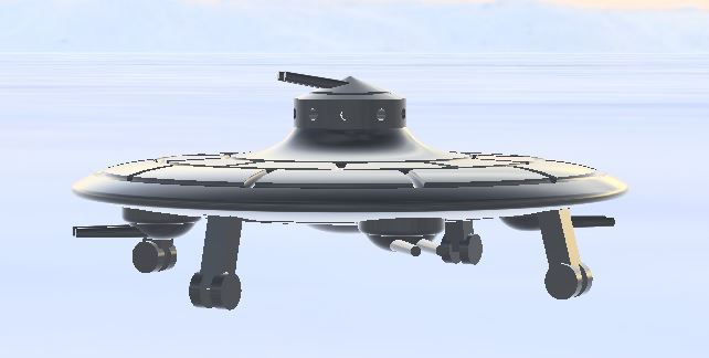 1/700 ドイツ軍 計画機 Haunebu 艦上機アレンジ