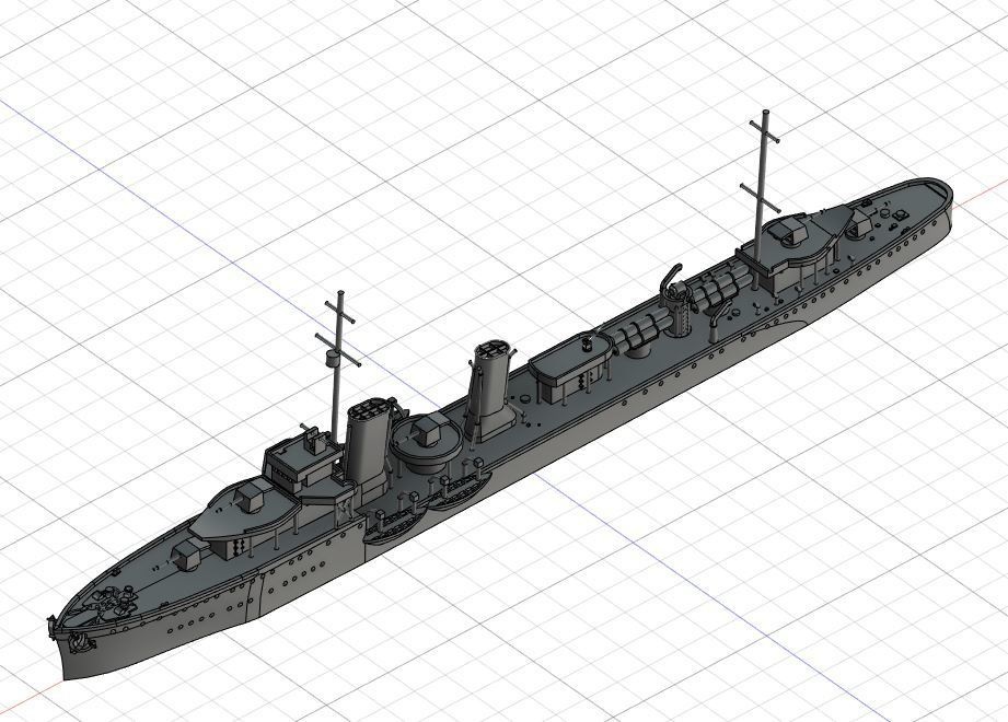 1/700 HMS Shakespeare /イギリス海軍 駆逐艦 シェークスピア