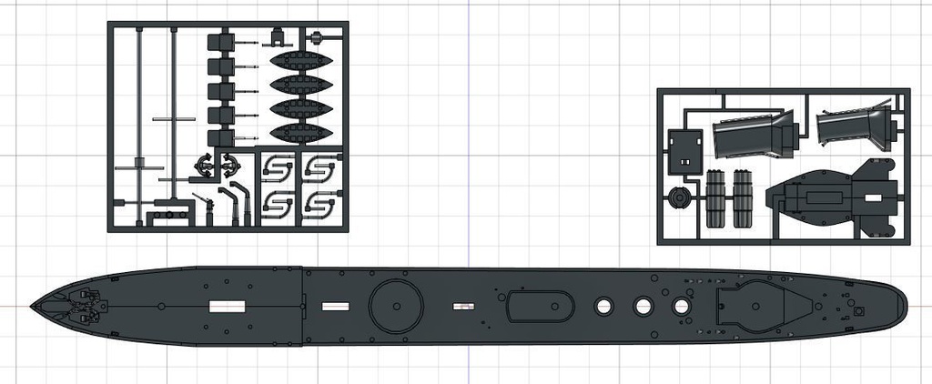 1/700 HMS Shakespeare /イギリス海軍 駆逐艦 シェークスピア