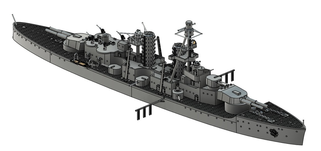 1/700 HSwMS Drottning Victoria / スウェーデン海軍 ドロットニング・ヴィクトリア