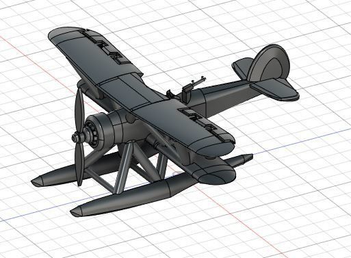 1/700 Hawker Osprey / ホーカー オスプリ 5機セット