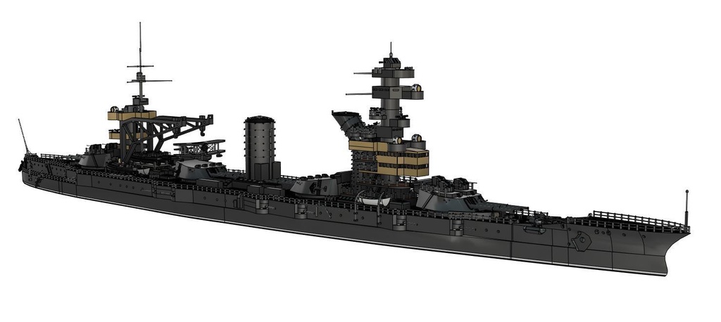 1/700 USSR Gangut / ソビエト海軍 ガングート級戦艦ガングート