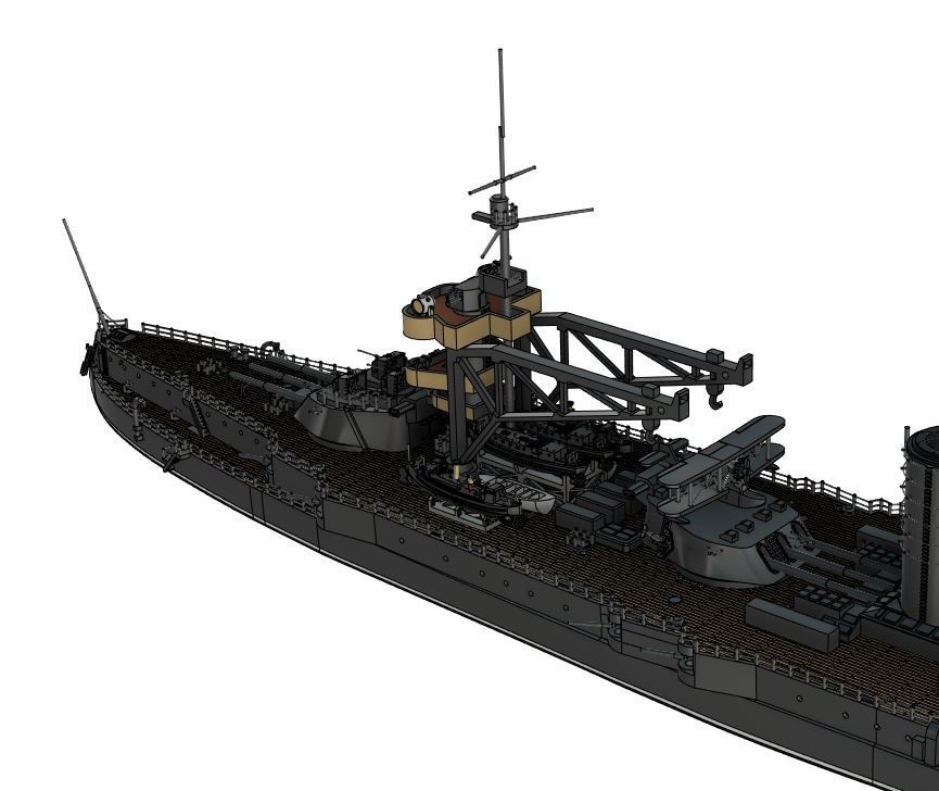 1/700 USSR Gangut / ソビエト海軍 ガングート級戦艦ガングート