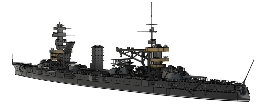 1/700 USSR Gangut / ソビエト海軍 ガングート級戦艦ガングート