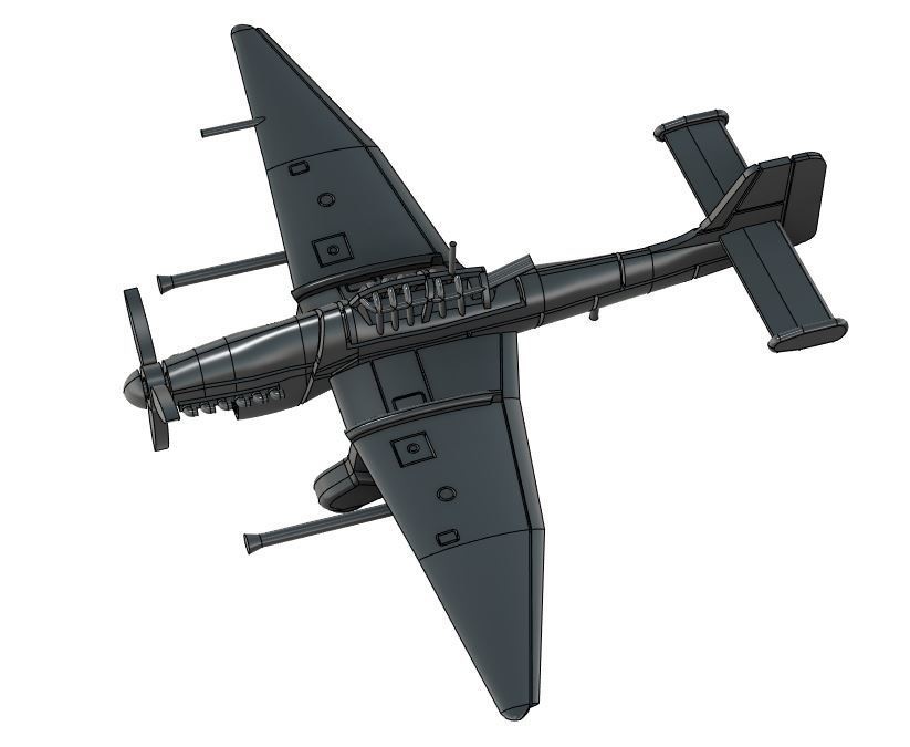 1/700 Ju-87 Stuka / スツーカ 5機セット