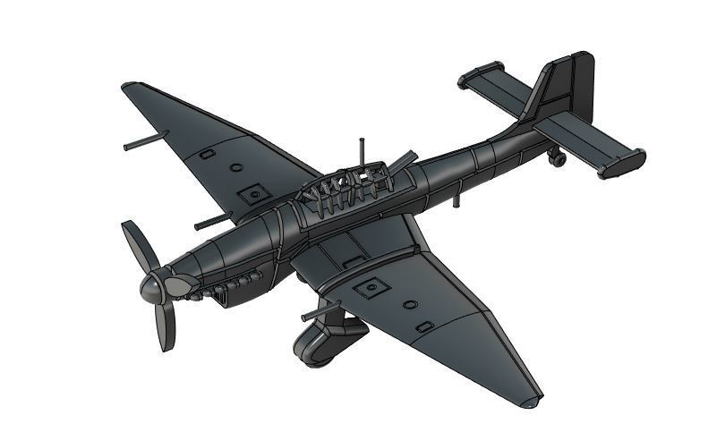 1/700 Ju-87 Stuka / スツーカ 5機セット