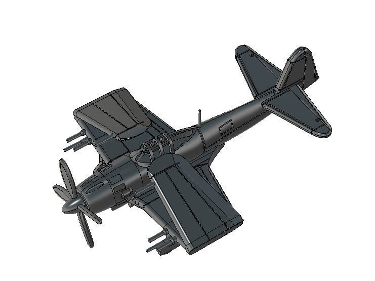 1/700 IJN J6K1 Jinpu / 1/700 大日本帝国海軍 陣風