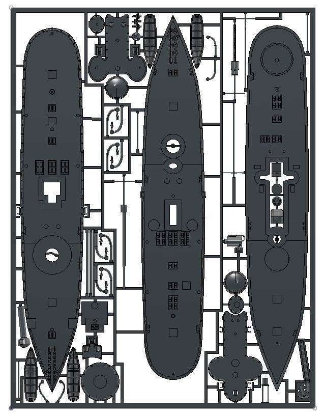 1/700 SMS Leitha / オーストリア・ハンガリー二重帝国モニター艦 ロイタ