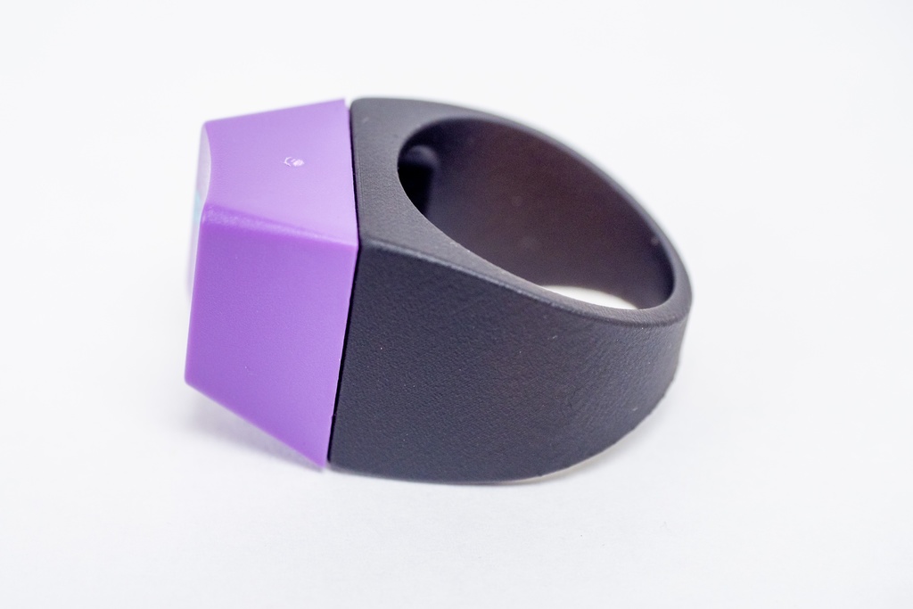 キーキャップを身につけるための指輪【3Dプリント向けstlデータ】