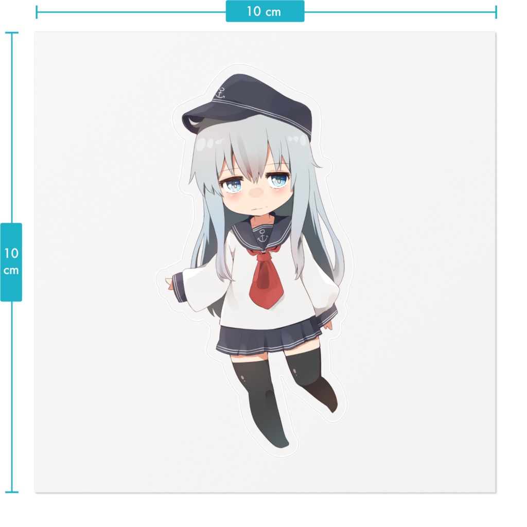 ステッカー(艦隊これくしょん/響)