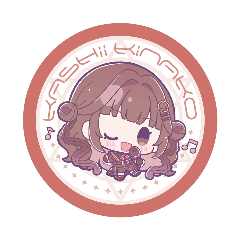 【香椎きなこ】缶バッジ【さもフェスR限定グッズ】