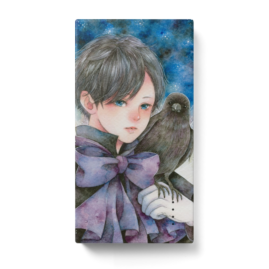 モバイルバッテリー「夜明けの黒」