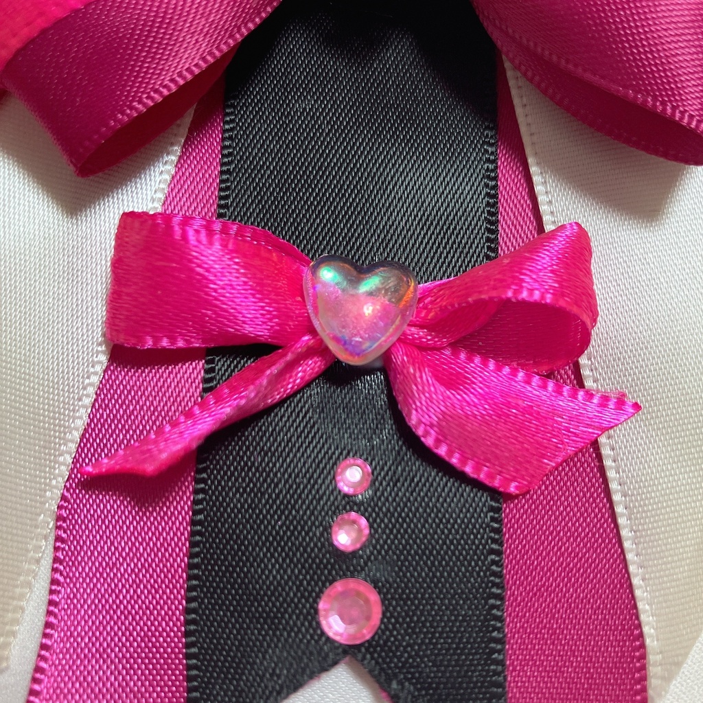 【SOLD OUT】痛ロゼット 55mm〜57mm用 ピンク 黒 白