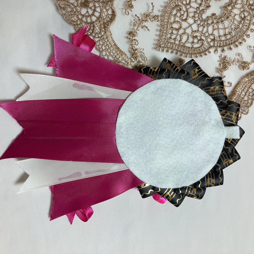 【SOLD OUT】痛ロゼット 55mm〜57mm用 ピンク 黒 白