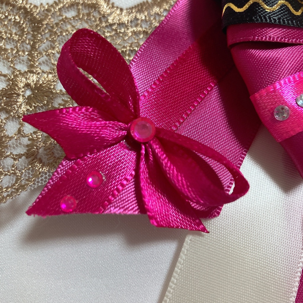 【SOLD OUT】痛ロゼット 55mm〜57mm用 ピンク 黒 白