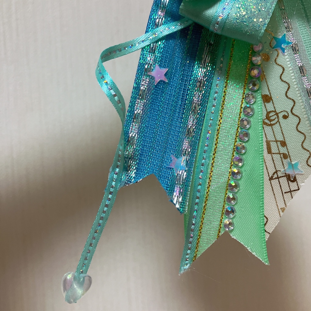 【SOLD OUT】痛ロゼット 55mm〜57mm用 緑 水色