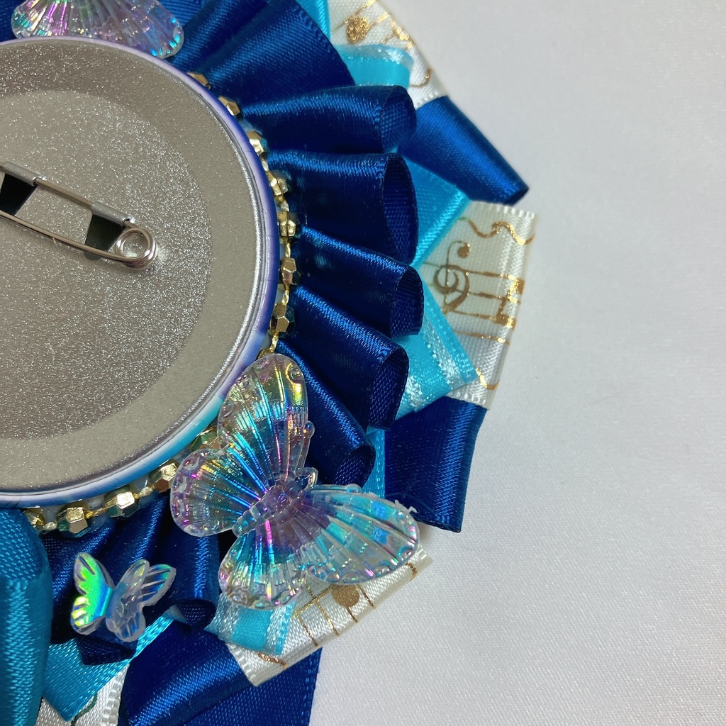 【SOLD OUT】痛ロゼット 55mm〜57mm用 青 水色