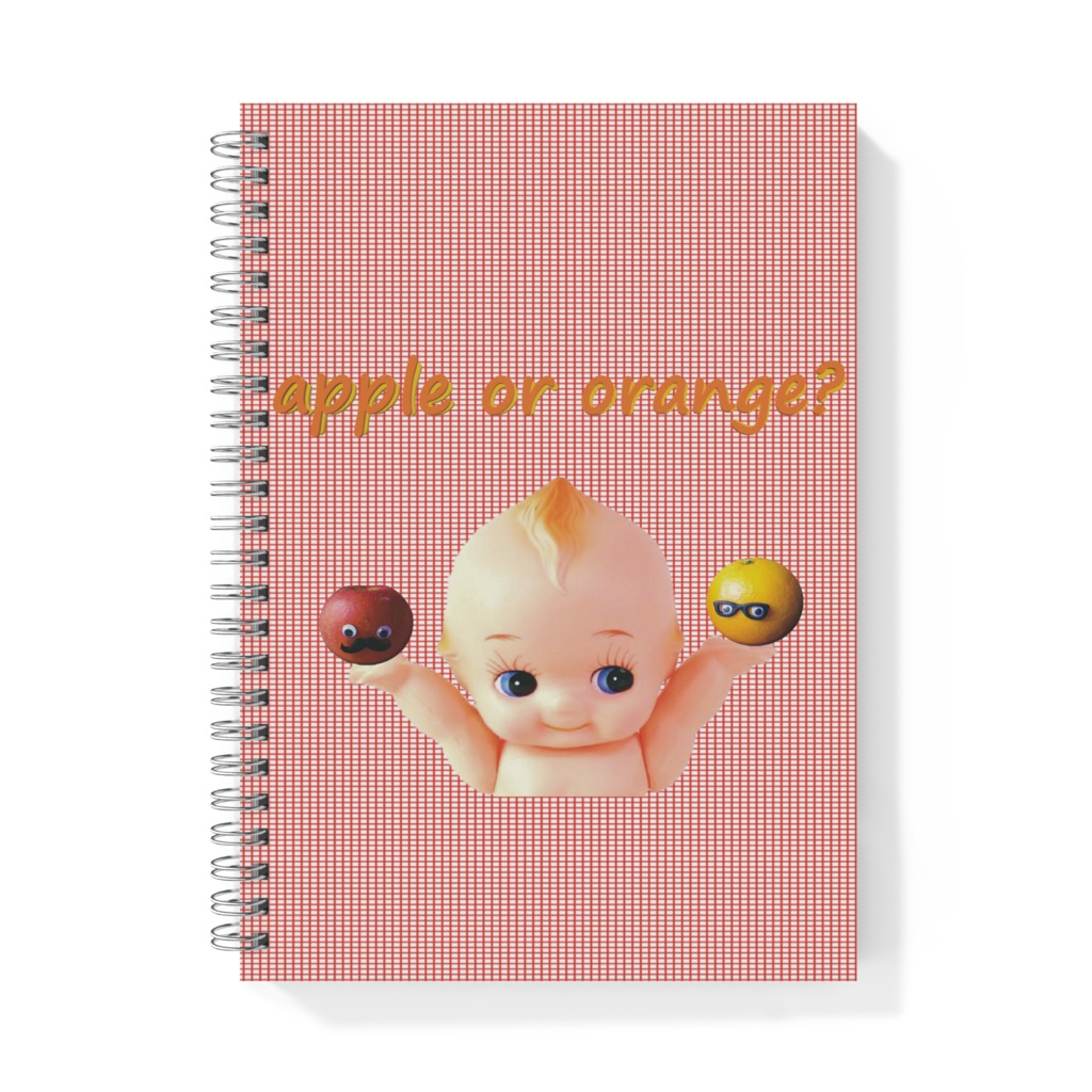 apple or orange? A5リングノート