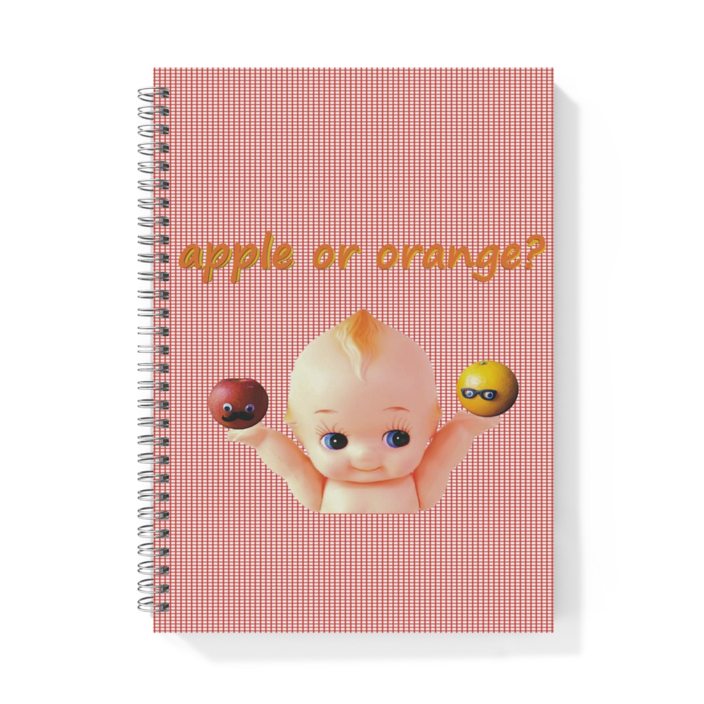 apple or orange? B5リングノート
