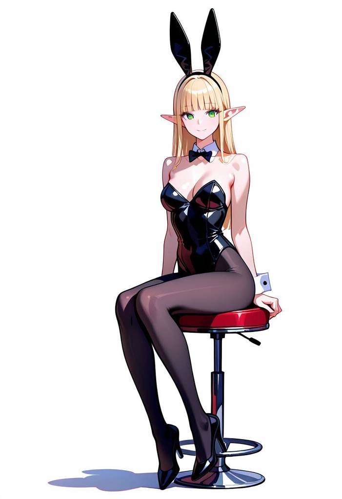衣装のお姉さん 立ち絵集 48枚|冬服・バニー・メイド・ナース・OL【AI生成・白背景・PNG+JPG】