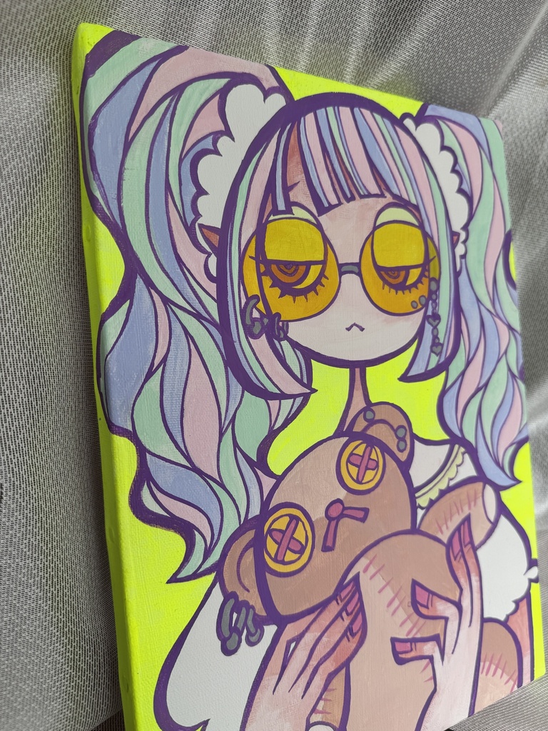 【原画】ギーク・ガール(くまちゃん)