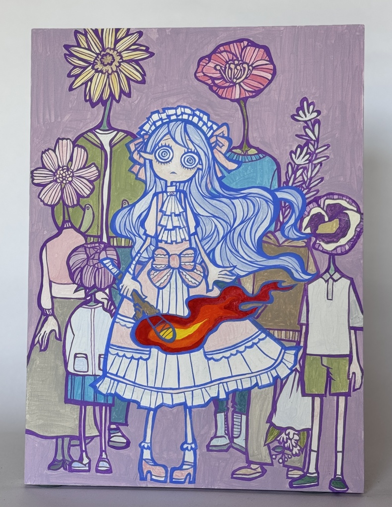 【原画】全て燃やし尽くす
