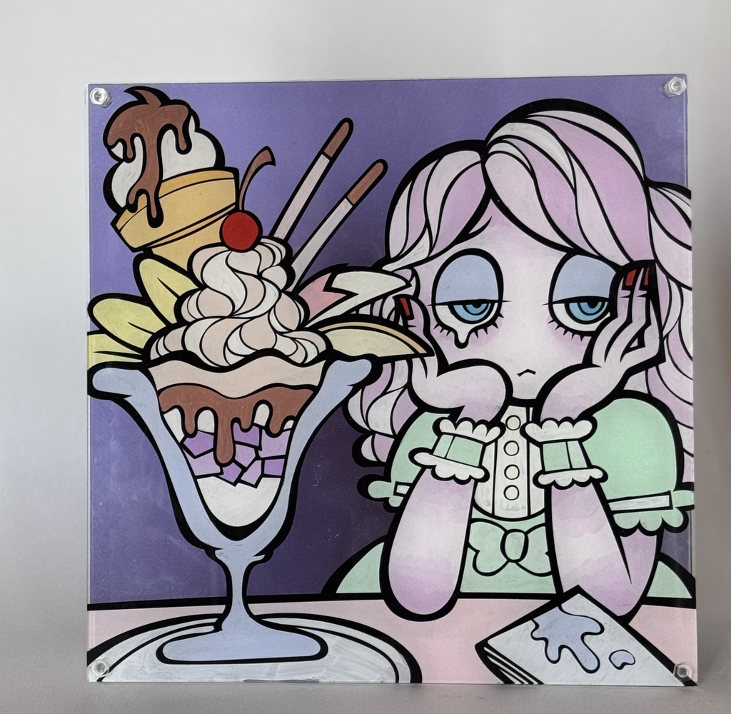 【原画】パフェ・ガール