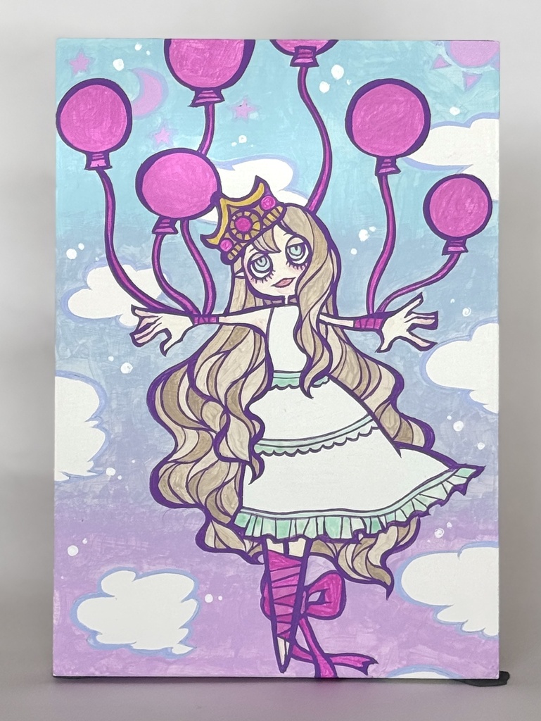 【原画】空を飛ぶ日