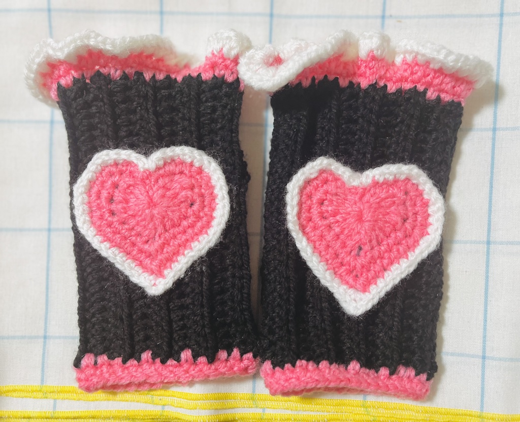 ハンドウォーマー 編み物 アームカバー アームウォーマー