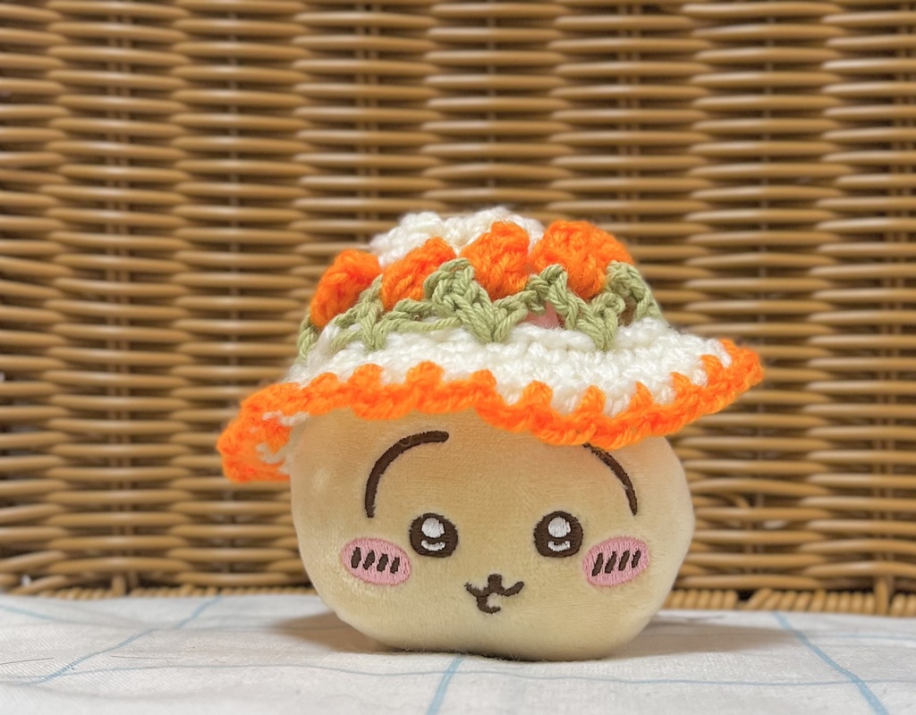 チューリップのお帽子 オレンジ