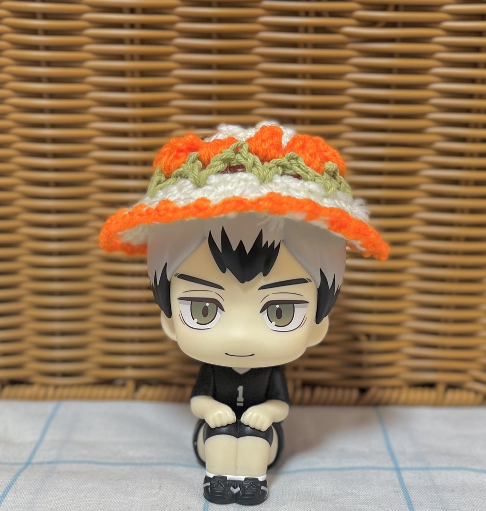 チューリップのお帽子 オレンジ