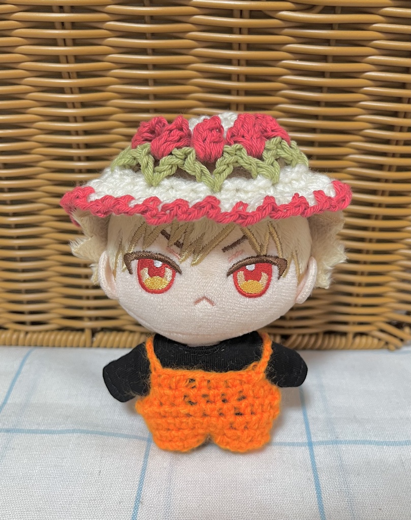 チューリップのお帽子 あか