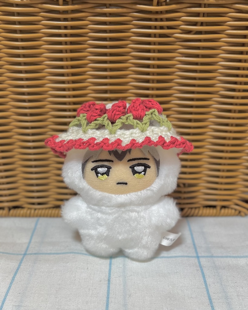 チューリップのお帽子 あか