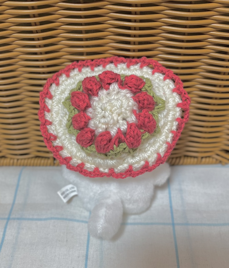 チューリップのお帽子 あか