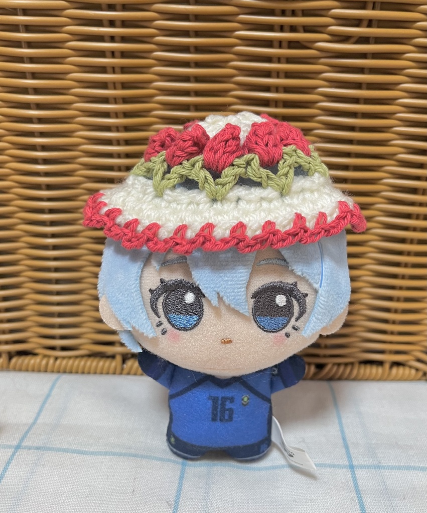 チューリップのお帽子 あか