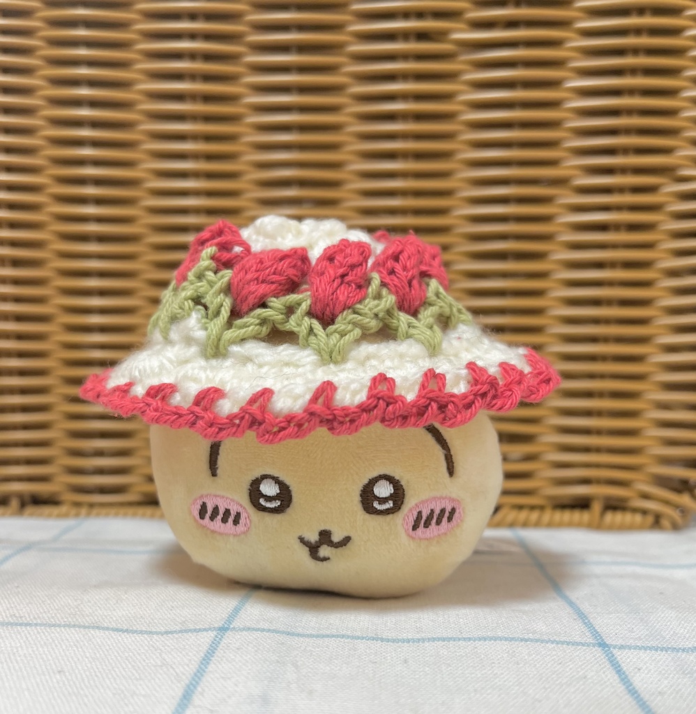 チューリップのお帽子 あか