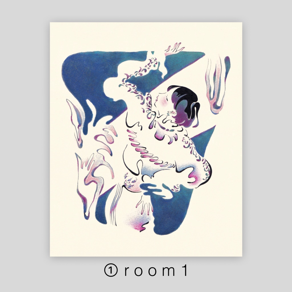 原寸大イラストカード