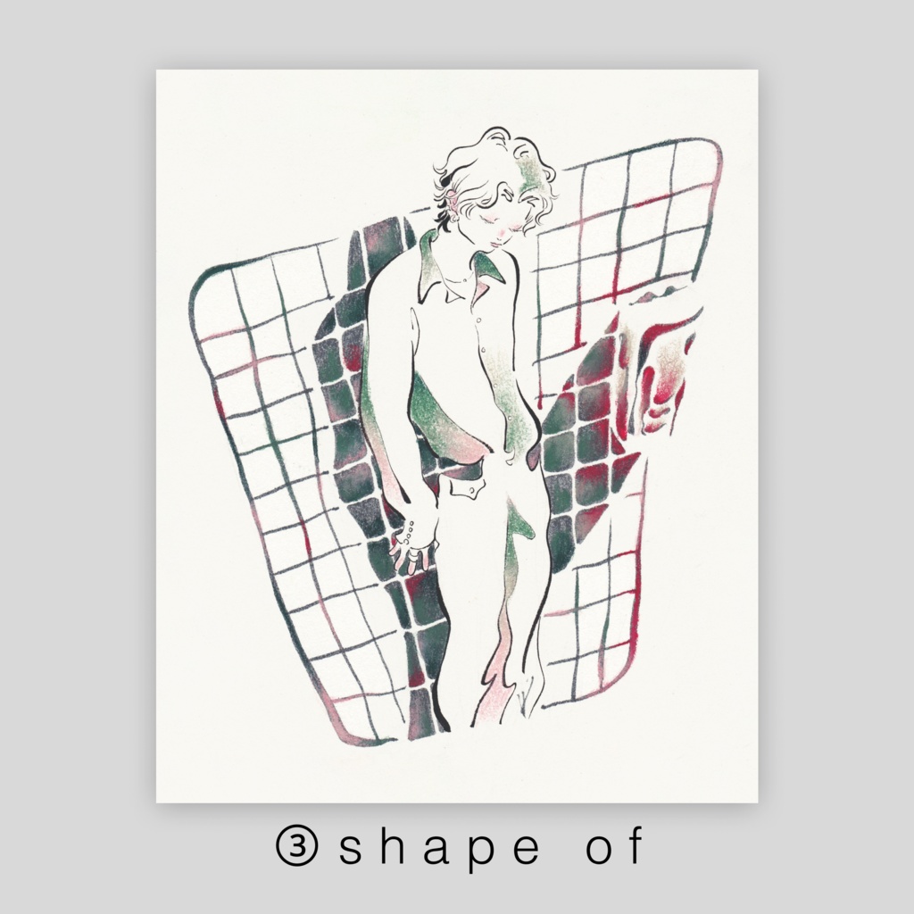 原寸大イラストカード