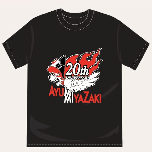 Ayumi Miyazaki 20th anniversary Tシャツ