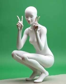 【SD/ComfyUI対応】女性マネキンポーズプロンプト+佳姿工房 スタンダード【ポーズ70点(md + webp)+佳姿工房】
