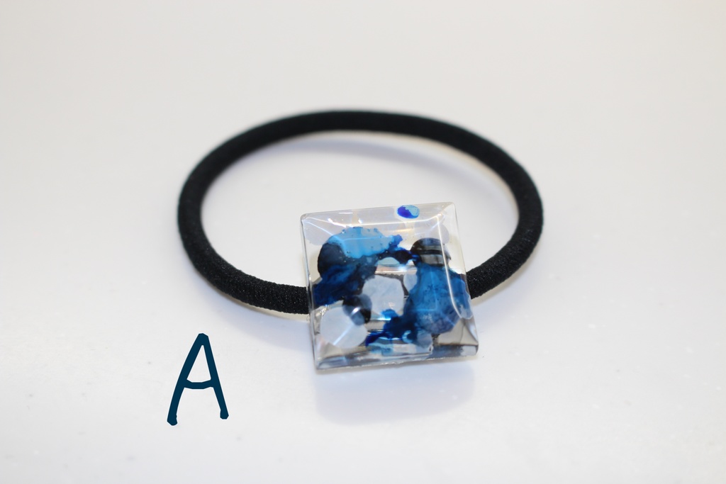 選べる!インクアートのレジンヘアゴム 【大人用】