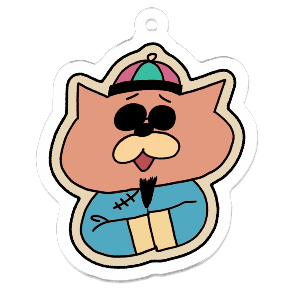 チャイナじょせふちゃんアクキー