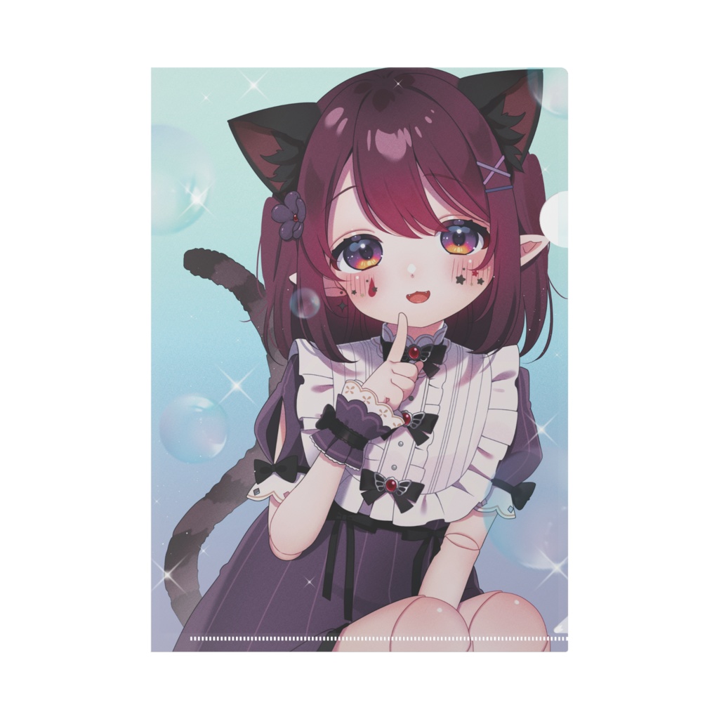 もえぎクリアファイル