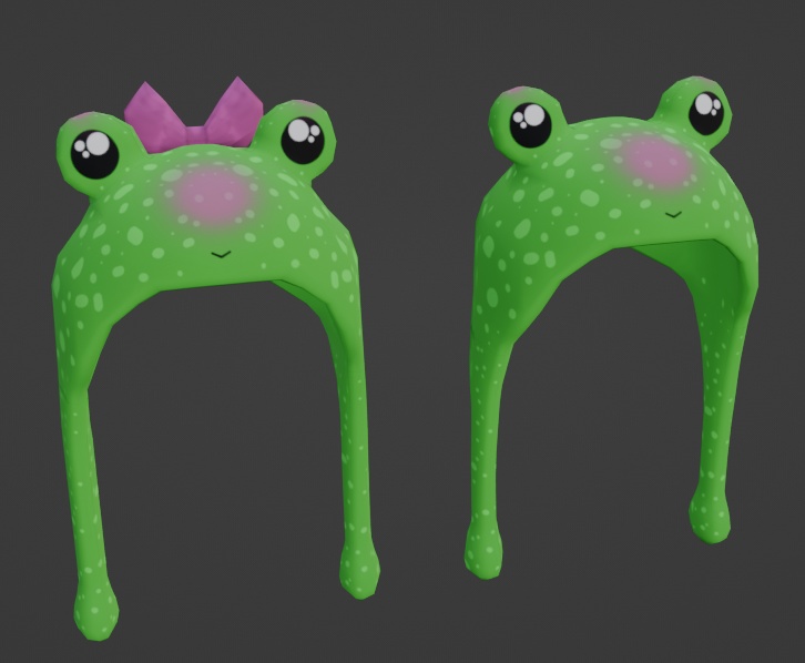Froggy Hats (Rigged)