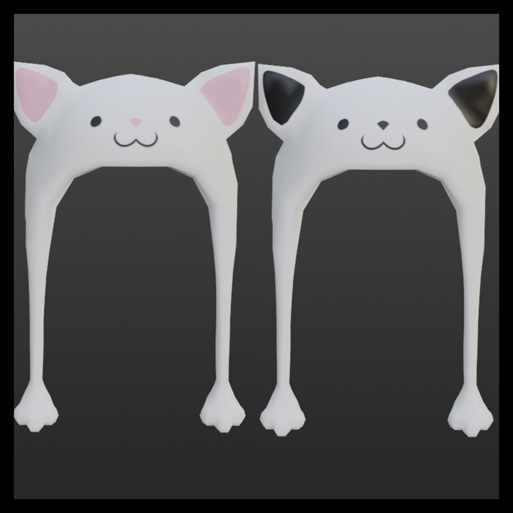 Cat Hats (Rigged)