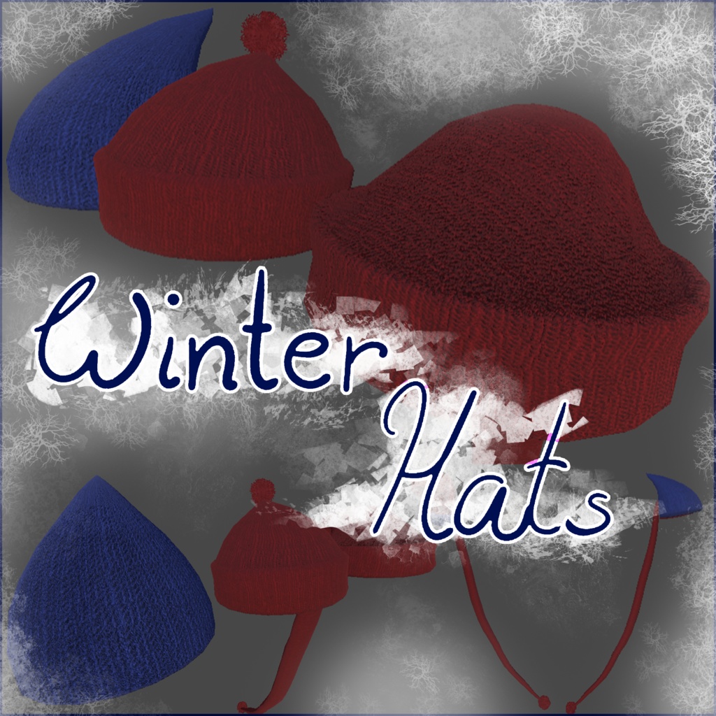 Winter Hats (Rigged)