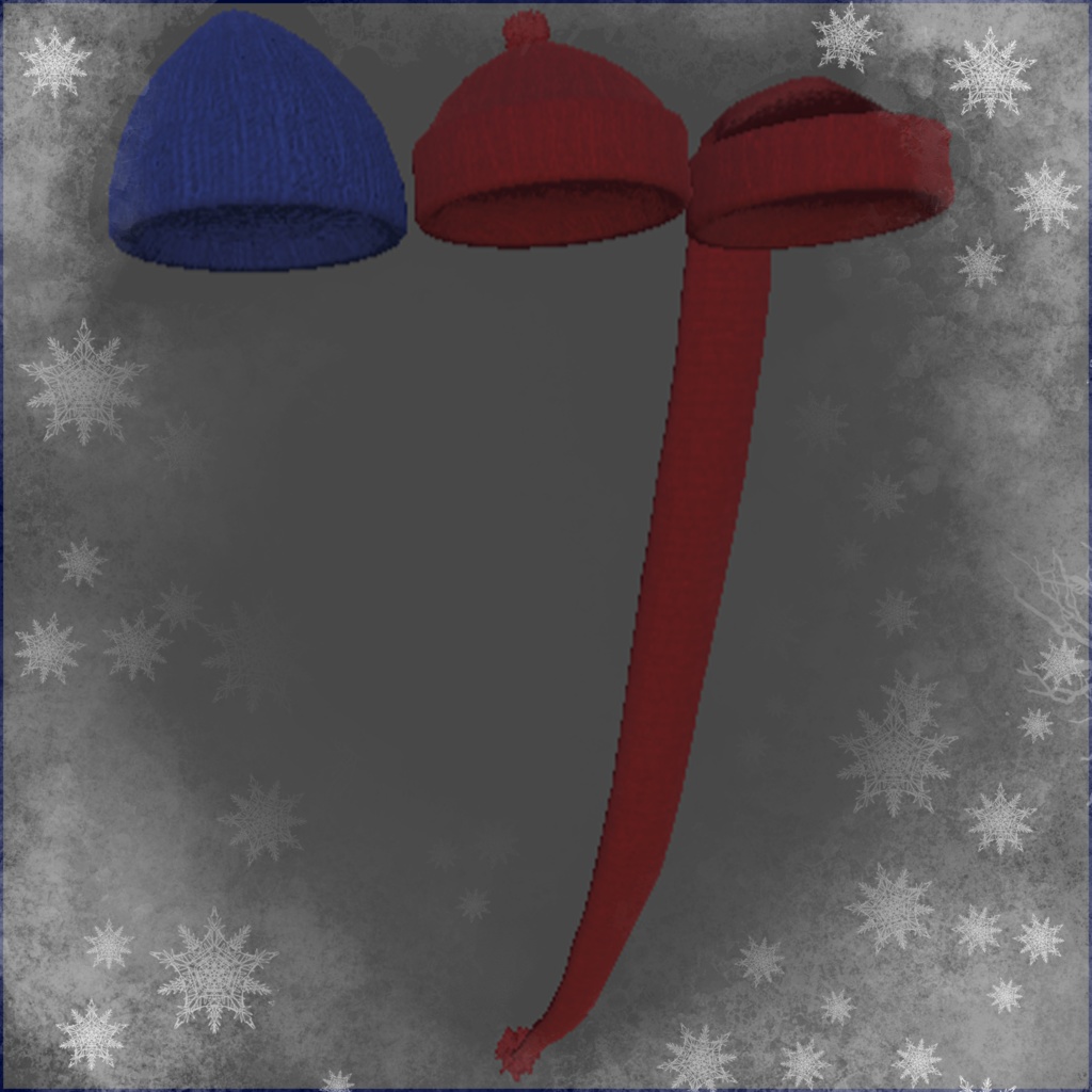 Winter Hats (Rigged)