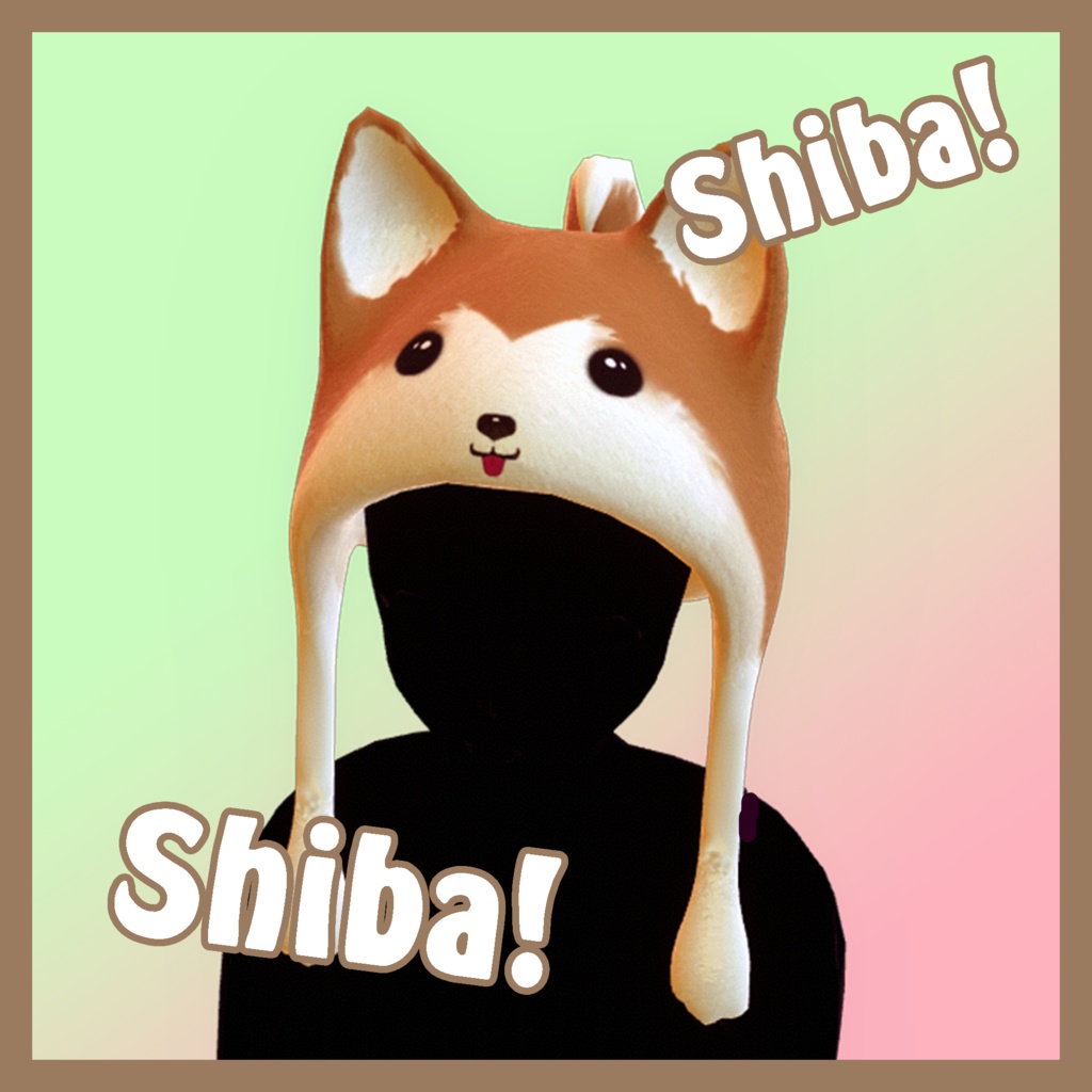 Shiba hat! (Rigged tail, ears and legs)